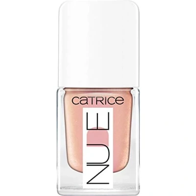 Abbildung von Catrice NEONUDE Nail Lacquer, Nr. C07 Tender Rosegold, pink, sofortiges Ergebnis, langanhaltend, farbintensiv, gelig, intensiv, natürlich, schimmernd, transluzent, glitzernd (5ml)