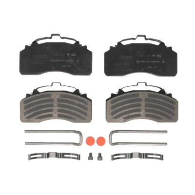Abbildung von WABCO 6403229582 Bremsbelagsatz exkl. Verschleißwarnkontakt MERCEDES BENZ: ACTROS MP4, AROCS, ANTOS