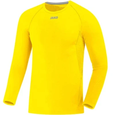 Abbildung von JAKO Longsleeve &quot;COMPRESSION 2.0&quot; Langarmshirt, Herren, Größe: XXL, Gelb