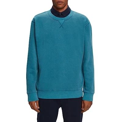 Abbildung von ESPRIT Herren 992EE2J302 Sweatshirt, 455/TEAL Blue, XS