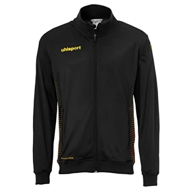 Abbildung von Uhlsport Herren Score Track Jacke, schwarz/Fluo gelb, S