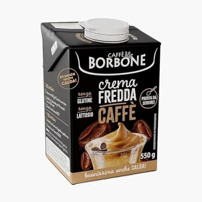 Abbildung von Caffè Borbone Bohnenmischung Blau 1 kg x 6 und Kalte Kaffeecreme 550 gr