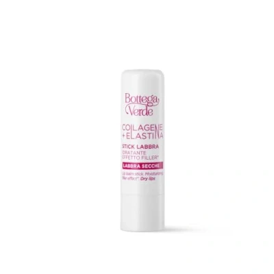 Abbildung von Bottega Verde Kollagen + Elastin Lippenstift Feuchtigkeitsspendender Filler Effekt (5 ml) trockene Lippen