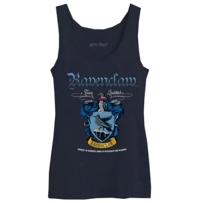 Abbildung von HARRY POTTER Damen wohapomtk017 Tanktop, Marineblau, X Large