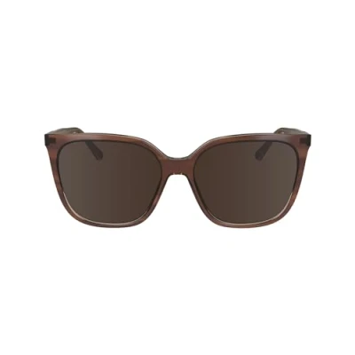 Abbildung von Calvin Klein Sonnenbrille, Damen, Größe: One Size, Striped brown rose
