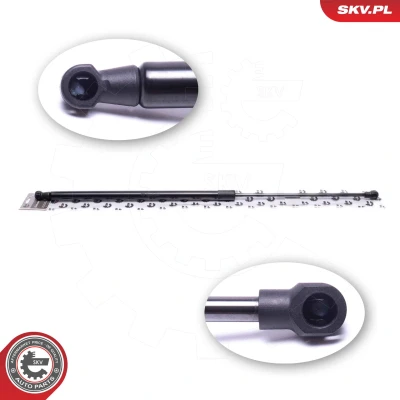 Abbildung von ESEN SKV 52SKV767 Heckklappendämpfer 475 643 hinten links, rechts OPEL: Agila A, SUZUKI: Wagon R+ II Schrägheck