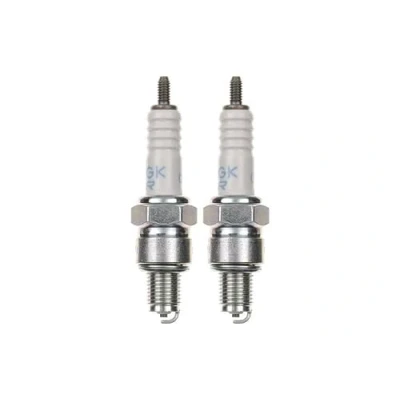 Abbildung von 2x Zündkerze CR6HS Zündkerzen Set 2 Stück für Motorrad/Roller kompatibel UR3AS UR4AS UR6AC P RZ9HC Z9HC RZ98C Z9Y IUF22 U20FSR U U20FSRL U20FSRU uvm.
