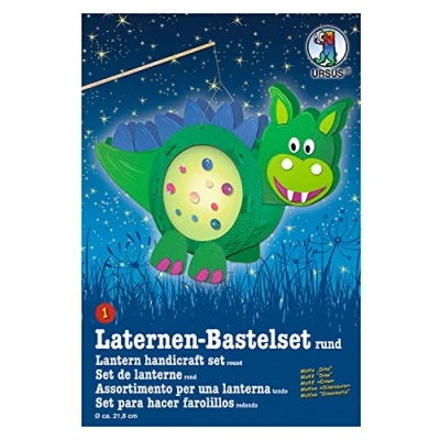 Abbildung von URSUS Papierlaterne Laternen Bastelset 1 Dino