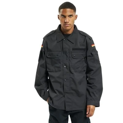 Abbildung von Brandit BW Feldbluse, Schwarz, Größe 4XL