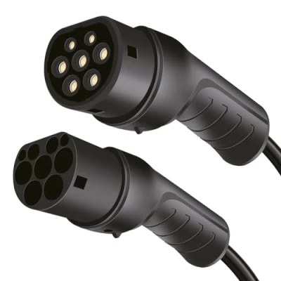 Abbildung von LogiLink E Auto Ladekabel, Typ 2, 3 phasig, 32 A, 22 kW, mit Tasche, 2,5 m