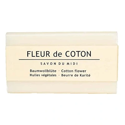 Abbildung von Savon du Midi Feste Duschseife Baumwollblüte Karité Seife, 100 g