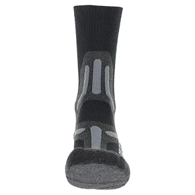 Abbildung von UYN Damen Trekking 2In Merino Mid Socken, Black/Grey, 39/40