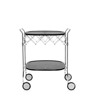 Abbildung von Kartell Gastone Rollwagen, Kunststoff, Schwarz, 62 x 70 68 cm