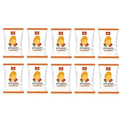 Abbildung von 5x San Carlo più gusto Vivace chips Patatine Kartoffelchips gesalzen 150g + Italian Gourmet polpa 400g
