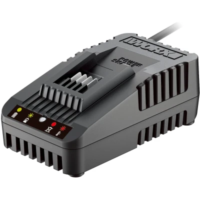Abbildung von WORX Akku Ladestation &quot;WA3880&quot;, 2000 mA, für Powershare Akkus, Schnell Ladegerät Universal 20V Akkus