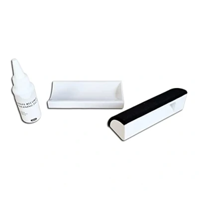 Abbildung von Protected White Edition Schallplatten Samtreiniger Set