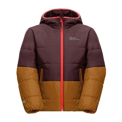 Abbildung von Jack Wolfskin TWO Hills Winterjacke für Kinder, Größe: 128, Autumn leaves