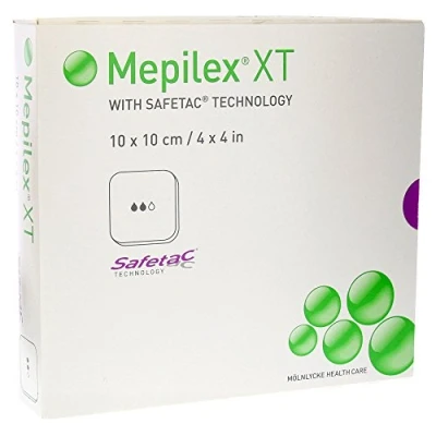 Abbildung von Mepilex Xt 10x10 cm Schaumverband