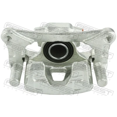 Abbildung von FEBEST 0477 NA4RL Bremssattel Hinterachse links ohne Halterahmen, mit Halterahmen MITSUBISHI: Outlander 2 SUV, Lancer 8 Schrägheck, Grandis