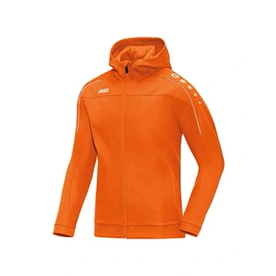 Abbildung von JAKO Herren Kapuzenjacke Classico, neonorange, L, 6850