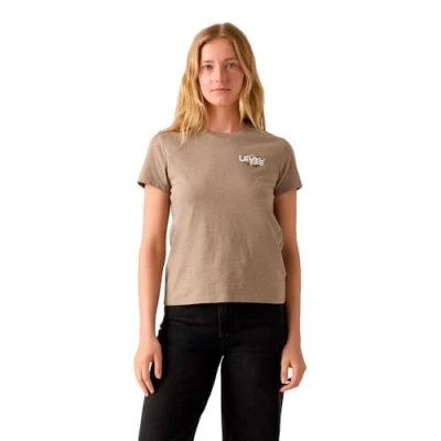 Abbildung von Levi&#039;s Damen The Perfect Tee T Shirt, Hummingbird HL Logo, M