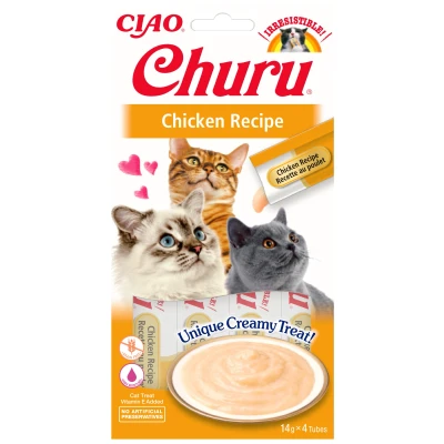 Abbildung von Inaba Churu puree Katzensnack Huhn