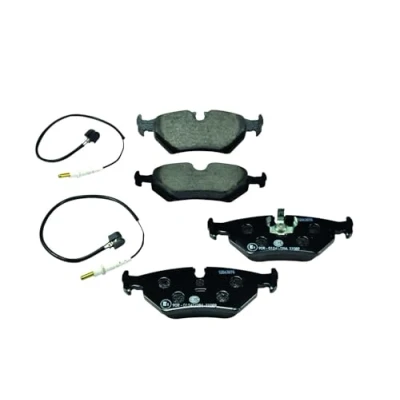 Abbildung von HELLA 8DB 355 007 801 Bremsbelagsatz inkl. Verschleißwarnkontakt mit Zubehör PEUGEOT: 806, CITROËN: Evasion, LANCIA: Zeta
