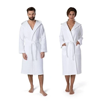 Abbildung von Möve Unisex Bademantel &quot;Piquée&quot;, (1 St.), mit Kapuze