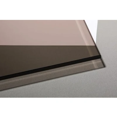 Abbildung von ESG Tischplatte nach Maß Individuell Anpassbare Glasplatte bronze 6 mm Tischplatte, Küche Sicherheitsglas für Tischplatten, Möbelauflagen Made in Germany