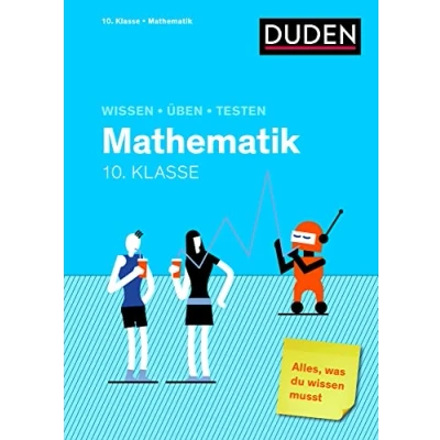 Abbildung von wissen Üben Testen: Mathematik 10. Klasse: Alles, was du musst!