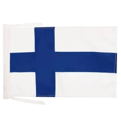 Abbildung von AZ FLAG Flagge Finnland 45x30 Cm Mit Kordel Finnische Fahne 30 x 45 Flaggen