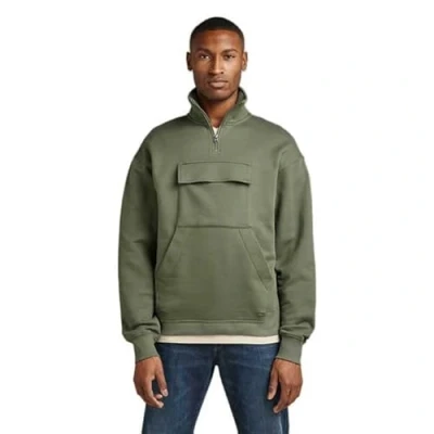 Abbildung von G STAR RAW Herren Double Pocket Loose Sweatshirt, Grün (lt hunter D22013 C988 8165), XS