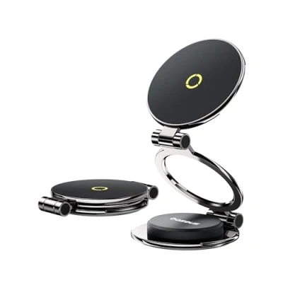 Abbildung von Baseus MagPro Handyhalterung Auto Magnet [2024 Upgrade Starker] Universal Magsafe Autohalterung mit 20 x N56 Magnete und 360 Drehung, Zubehör Kompatibel für iPhone, Samsung, Smartphone