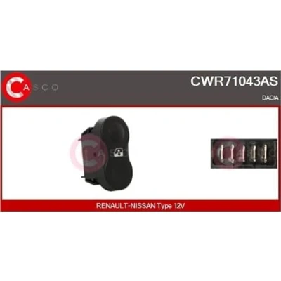 Abbildung von CASCO CWR71043AS Schalter, Fensterheber fahrerseitig DACIA: Duster SUV, Sandero I