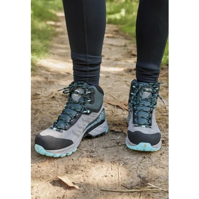 Abbildung von Scarpa RUSH GTX Hikingschuh, Damen, Größe: 38, Midgray/aqua Schuhe