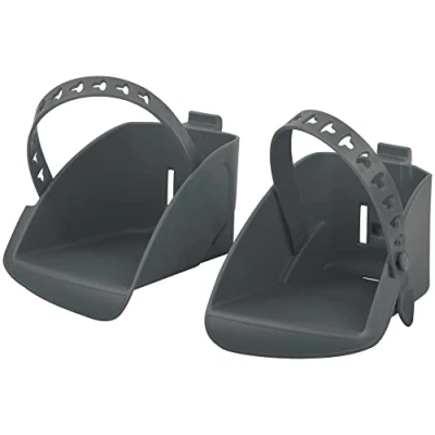 Abbildung von POLISPORT 8634400029 Ersatz Fußstütze + Gurte für Stuhl Bubbly Maxi Modell in Anthrazitgrau, Kohlegrau