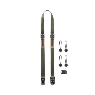 Abbildung von Peak Design Leash Kameragurt für Systemkameras und kleinere DSLRs Salbeigrün (L SG 3)