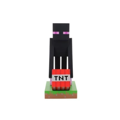 Abbildung von Cable Guys Minecraft Enderman Gaming Accessories Holder &amp; Phone for Most Controller (Xbox, Play Station, Nintendo Switch)