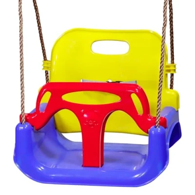 Abbildung von ZERRO Babyschaukel Kinderschaukel Outdoor und Indoor Verstellbar 50KG Ab 2 Jahren,Rot