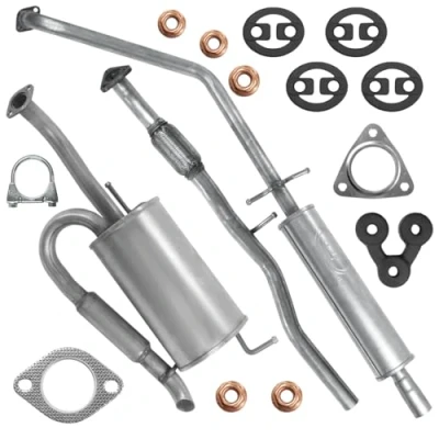 Abbildung von Schalldämpferset Auspuffanlage Auspuff für Chevrolet Matiz 1 I 2005 02/2010 0.8