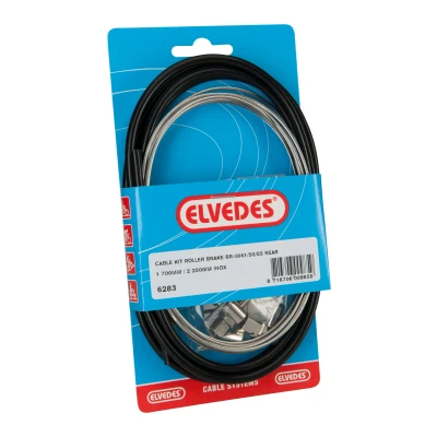 Abbildung von Bremszug Hinten Elvedes BR IM41/50/53 1700mm / 2250mm Nirosta Schwarz (blister)