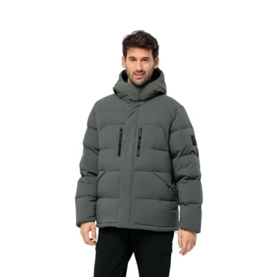 Abbildung von Jack Wolfskin Roemertor Daunenjacke, Herren, Größe: Large, Slate green
