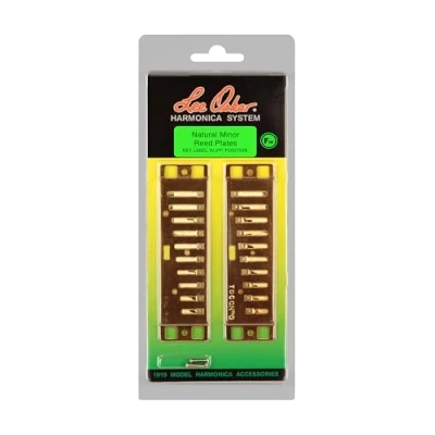 Abbildung von Lee Oskar 797138 Natural Minor F Moll Ersatzstimmplatte Mundharmonika