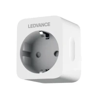 Abbildung von LEDVANCE wlan Steckdose, Wifi Stromzähler für Steckdose das SMART Home. Kompatibel und Steuerbar mit google, Alexa oder per App, 2,4GHz, 1er Pack