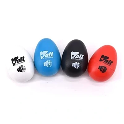Abbildung von VOLT Egg Shaker Set, 1086 4, 4er in den Versionen soft, medium, loud und heavy, das ultimative Set!