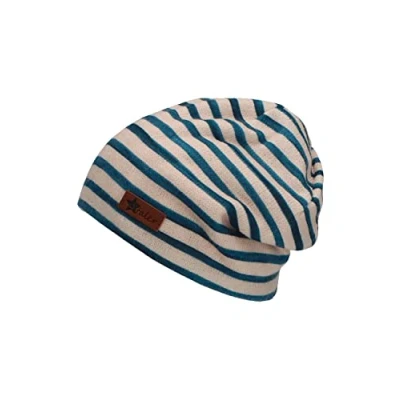 Abbildung von Sterntaler Baby Jungen Beanie Slouch Streifen Mütze Baby, Kinderbeanie gefüttert mit Baumwoll Fleece natur, 49