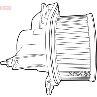 Abbildung von DENSO DEA09032 Innenraumgebläse mit Widerstand FIAT: Idea, LANCIA: Ypsilon II