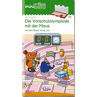 Abbildung von miniLÜK: Kindergarten/Vorschule die Vorschulolympiade mit der Maus: Auf Plätze fertig los! (miniLÜK Übungshefte: Kindergarten)