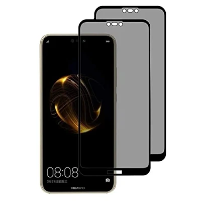 Abbildung von Fiokxie [2 Stück] Sichtschutz für HUAWEI P20 Anti Spy Sichtschutzfolie 9H Härte, Spähen Privatsphäre Schutzfolie,Gehärtetes Glas Folie Blickschutzfolie, Privacy Screen mit Spy, Kratzfest