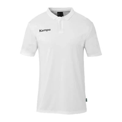 Abbildung von Kempa POLY Poloshirt, Größe: Small, Weiß